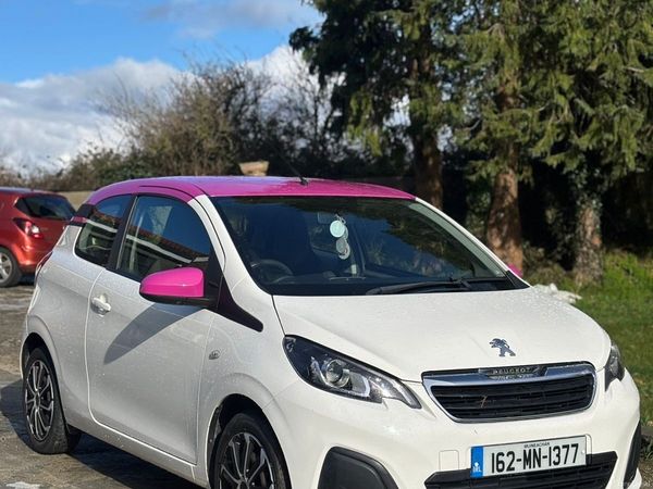 Peugeot 108 Hatchback, Petrol, 2016, White