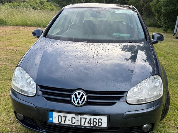 Volkswagen Golf Hatchback, Petrol, 2007, Blue