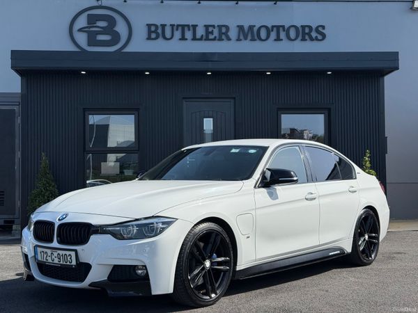 BMW 3-Series Saloon, Petrol Plug-in Hybrid, 2017, White