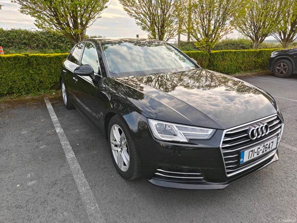 Audi A4 Saloon, Diesel, 2017, Black