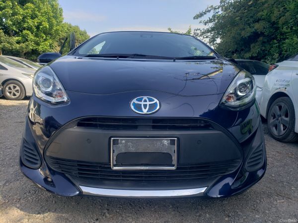 Toyota Aqua Hatchback, Petrol Hybrid, 2019, Blue