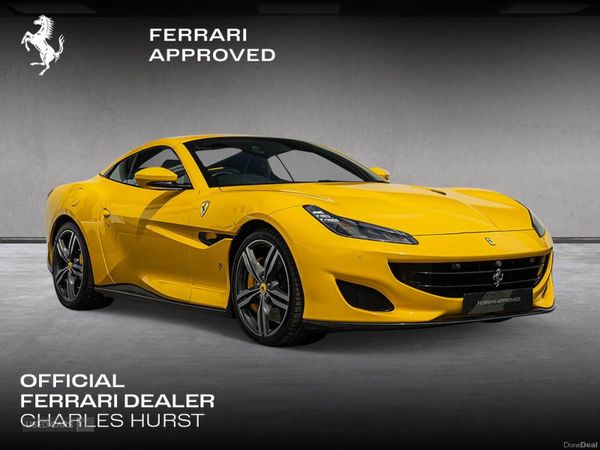 Ferrari Portofino Convertible, Petrol, 2018, Yellow