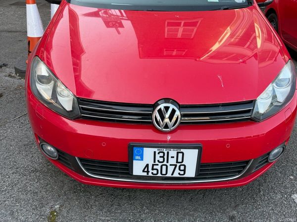 Volkswagen Golf Hatchback, Petrol, 2013, Red