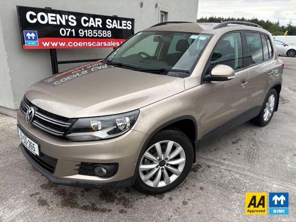 Volkswagen Tiguan SUV, Diesel, 2015, Brown