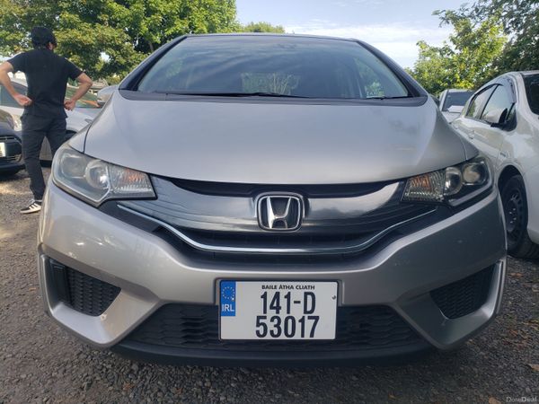 Honda Fit Hatchback, Petrol Hybrid, 2014, Silver