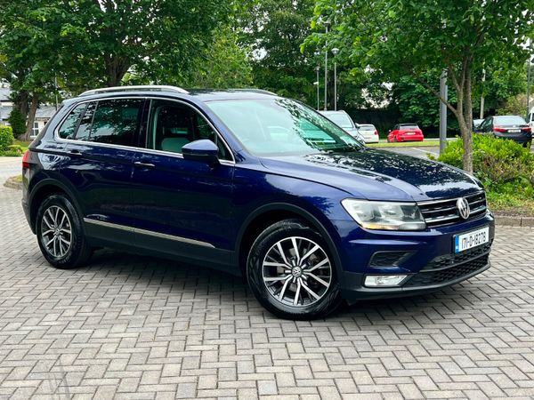 Volkswagen Tiguan SUV, Diesel, 2017, Blue