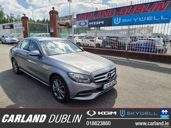Mercedes-Benz C-Class Saloon, Diesel, 2014, Silver