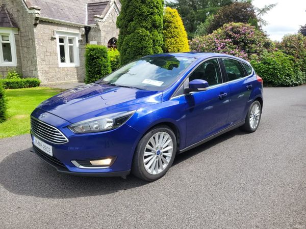 Ford Focus Hatchback, Diesel, 2017, Blue
