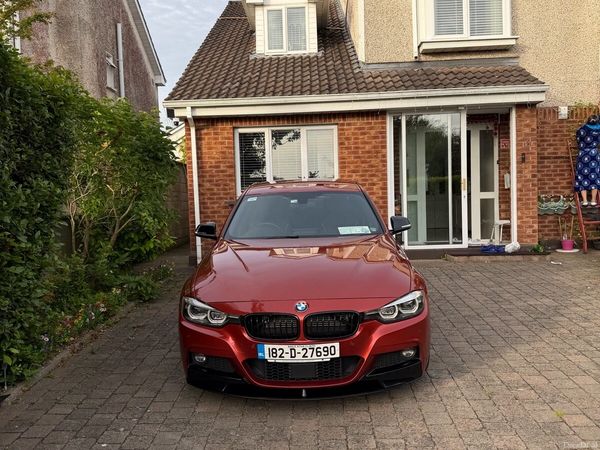 BMW 3-Series Saloon, Petrol Plug-in Hybrid, 2018, Orange