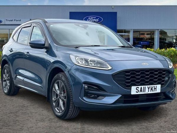 Ford Kuga SUV, Petrol Hybrid, 2023, Blue