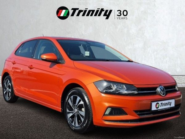 Volkswagen Polo Hatchback, Petrol, 2018, Orange