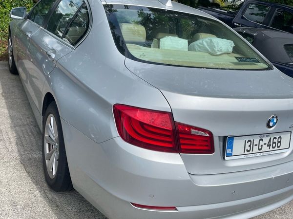 BMW 5-Series Saloon, Diesel, 2013, Silver