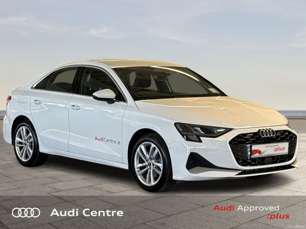 Audi A3 Saloon, Petrol, 2026, White