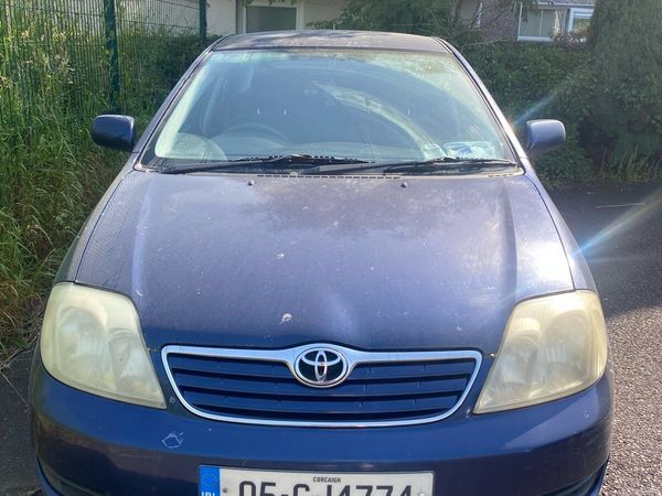 Toyota Corolla Saloon, Petrol, 2005, Blue