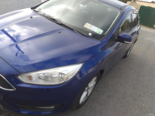 Ford Focus Hatchback, Diesel, 2017, Blue