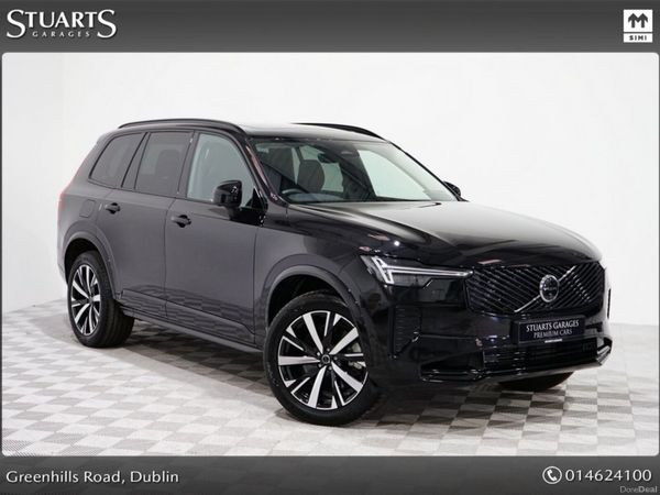Volvo XC90 Estate, Petrol Plug-in Hybrid, 2025, Black