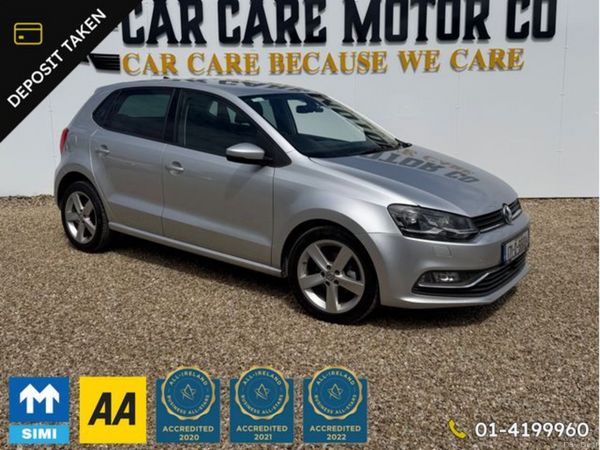 Volkswagen Polo Hatchback, Petrol, 2017, Silver