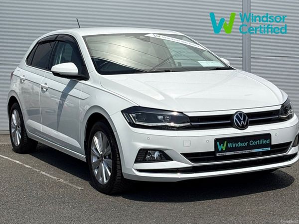 Volkswagen Polo Hatchback, Petrol, 2021, White