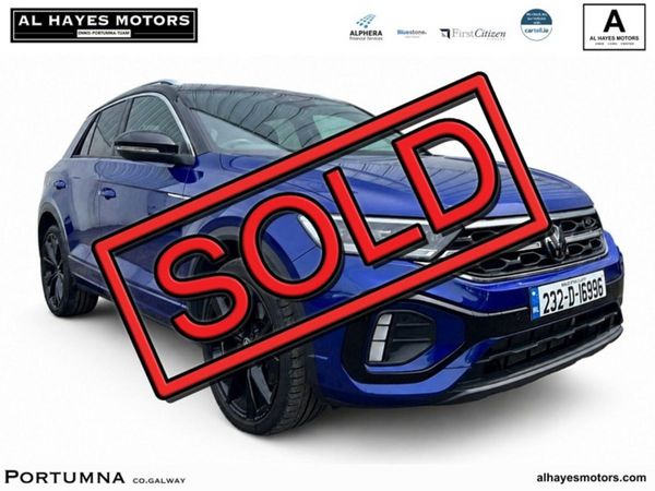 Volkswagen T-Roc SUV, Petrol, 2023, Blue