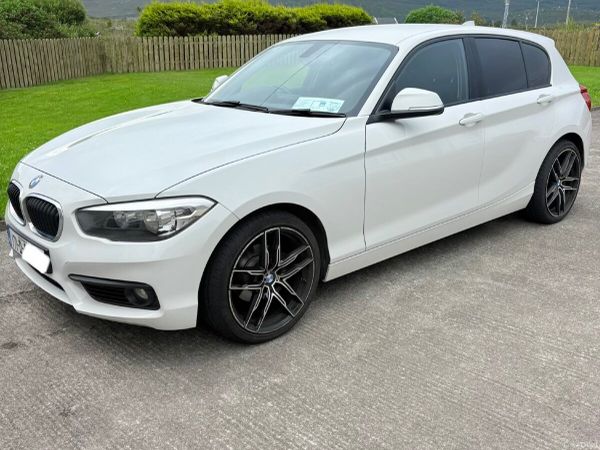 BMW 1-Series Hatchback, Diesel, 2017, White