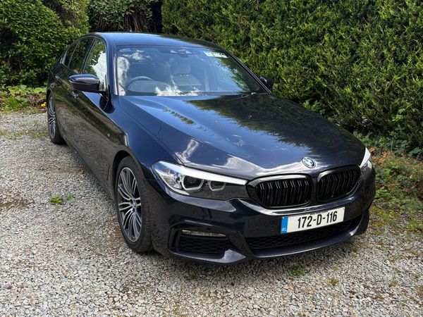 BMW 5-Series Saloon, Diesel, 2017, Black