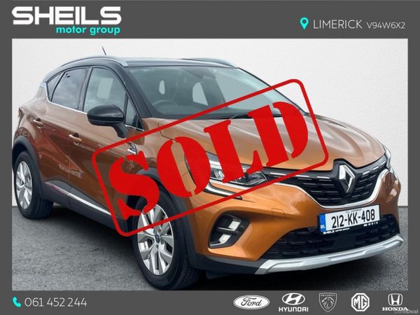 Renault Captur Hatchback, Petrol Plug-in Hybrid, 2021, Orange
