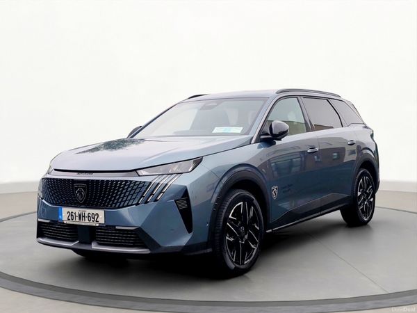 Peugeot 5008 MPV, Petrol, 2026, Blue