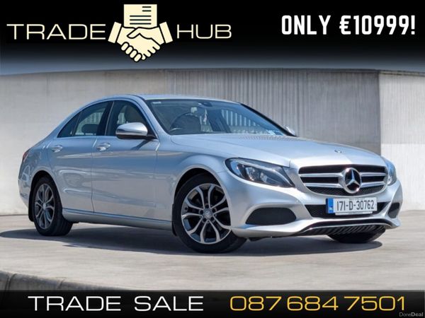 Mercedes-Benz C-Class Saloon, Diesel, 2017, Grey