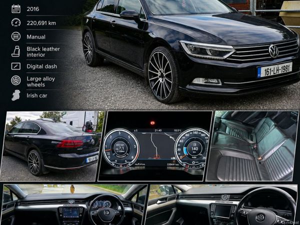Volkswagen Passat Saloon, Diesel, 2016, Black