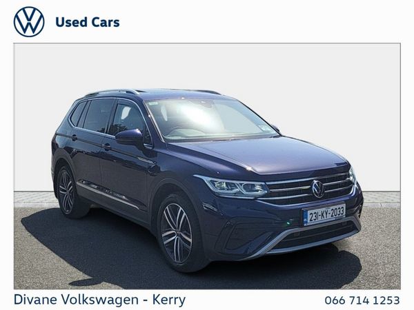 Volkswagen Tiguan Allspace SUV, Diesel, 2023, Blue