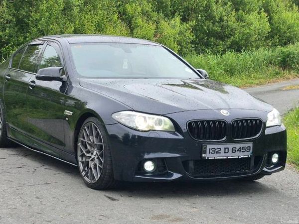 BMW 5-Series Saloon, Diesel, 2013, Black