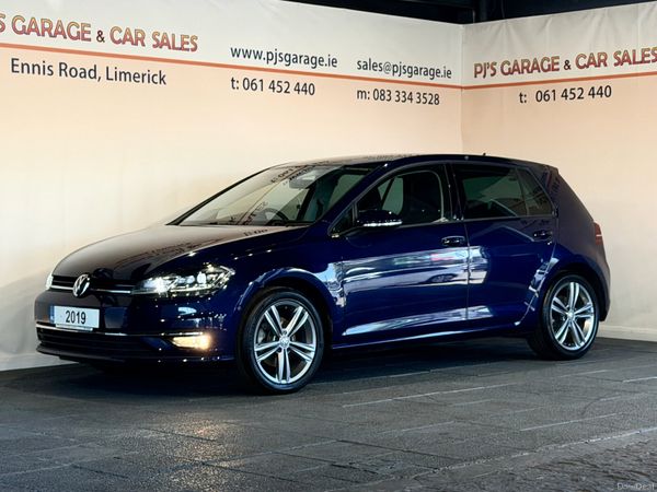 Volkswagen Golf Hatchback, Petrol, 2019, Blue