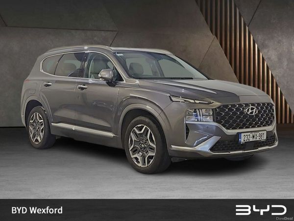 Hyundai Santa Fe SUV, Petrol Plug-in Hybrid, 2023, Grey