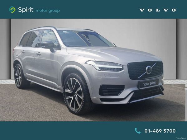 Volvo XC90 SUV, Petrol Plug-in Hybrid, 2022, Silver
