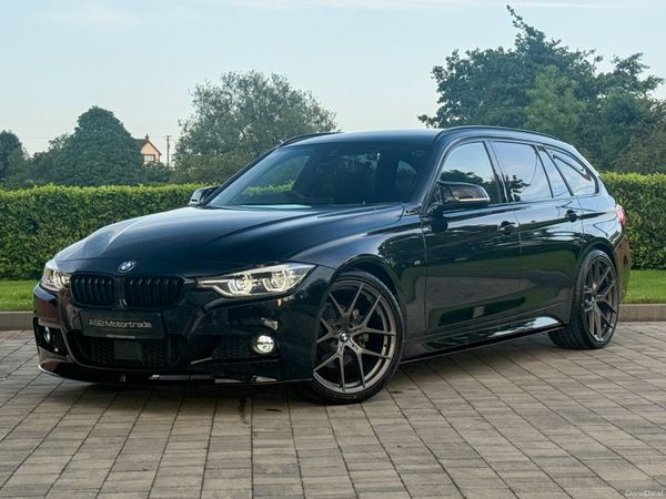 BMW 3-Series Estate, Diesel, 2018, Black