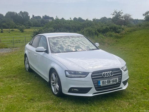 Audi A4 Saloon, Diesel, 2015, White