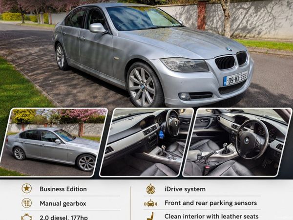 BMW 3-Series Saloon, Diesel, 2009, Silver