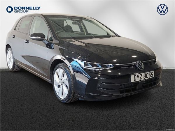 Volkswagen Golf Hatchback, Petrol Hybrid, 2026, Black