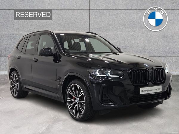 BMW X3 SUV, Petrol Plug-in Hybrid, 2023, Black