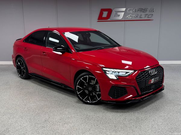 Audi A3 Saloon, Diesel, 2021, Red