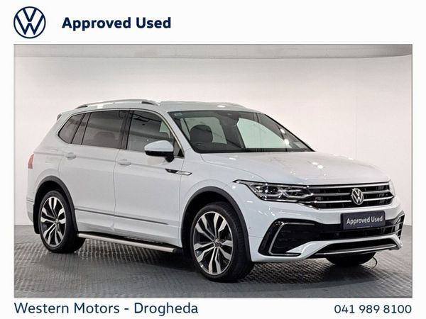 Volkswagen Tiguan Allspace SUV, Diesel, 2024, White