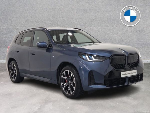 BMW X3 SUV, Petrol Plug-in Hybrid, 2025, Blue