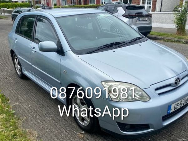 Toyota Corolla Hatchback, Petrol, 2005, Blue