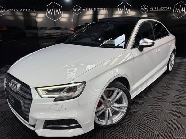 Audi S3 Saloon, Petrol, 2019, White