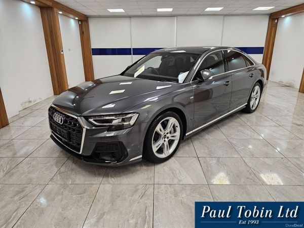 Audi A8 Saloon, Petrol Plug-in Hybrid, 2026, Grey