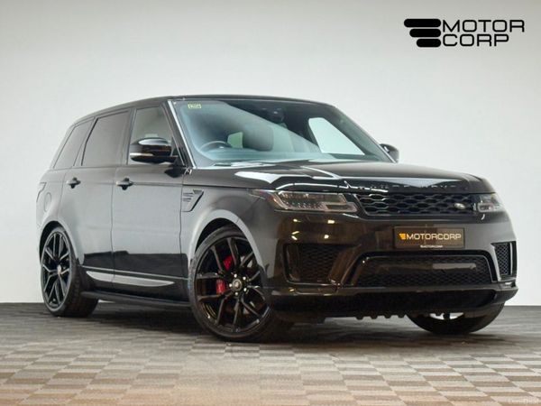 Land Rover Range Rover Sport SUV, Petrol Plug-in Hybrid, 2022, Black