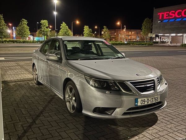 Saab 9-3 Saloon, Diesel, 2009, Silver