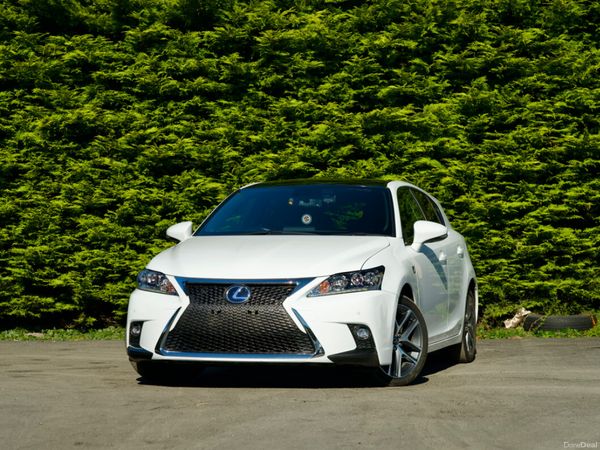 Lexus CT Hatchback, Petrol Hybrid, 2017, White