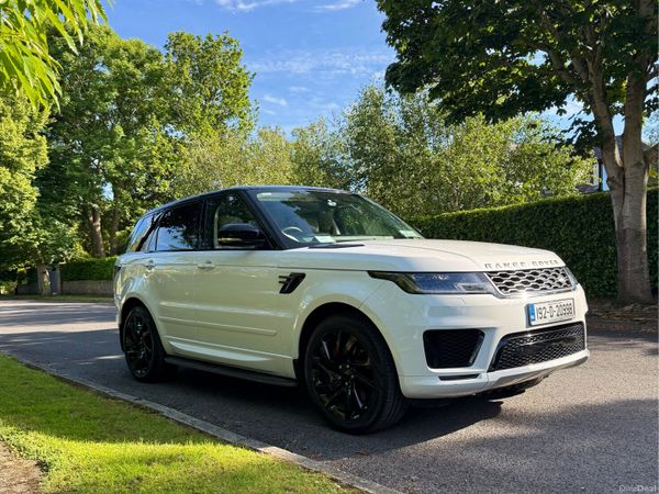 Land Rover Range Rover Sport SUV, Petrol Plug-in Hybrid, 2019, White