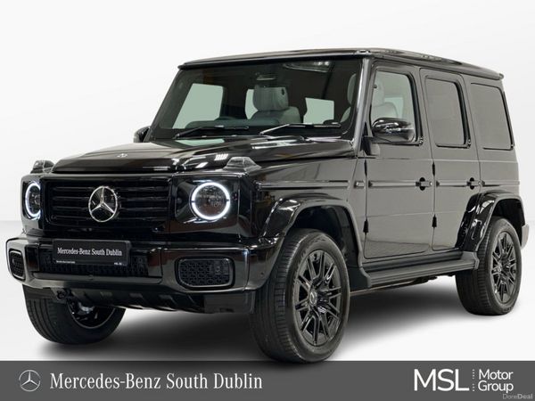 Mercedes-Benz G-Class SUV, Electric, 2026, Black